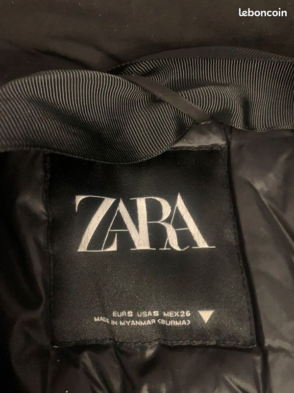 Doudoune oversize Zara longue Vêtements