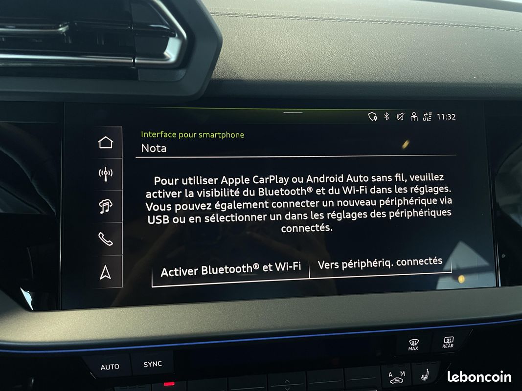 AUDI A3 Berline TFSI Mild Hybrid 150 S tronic 7 S line (image 26)