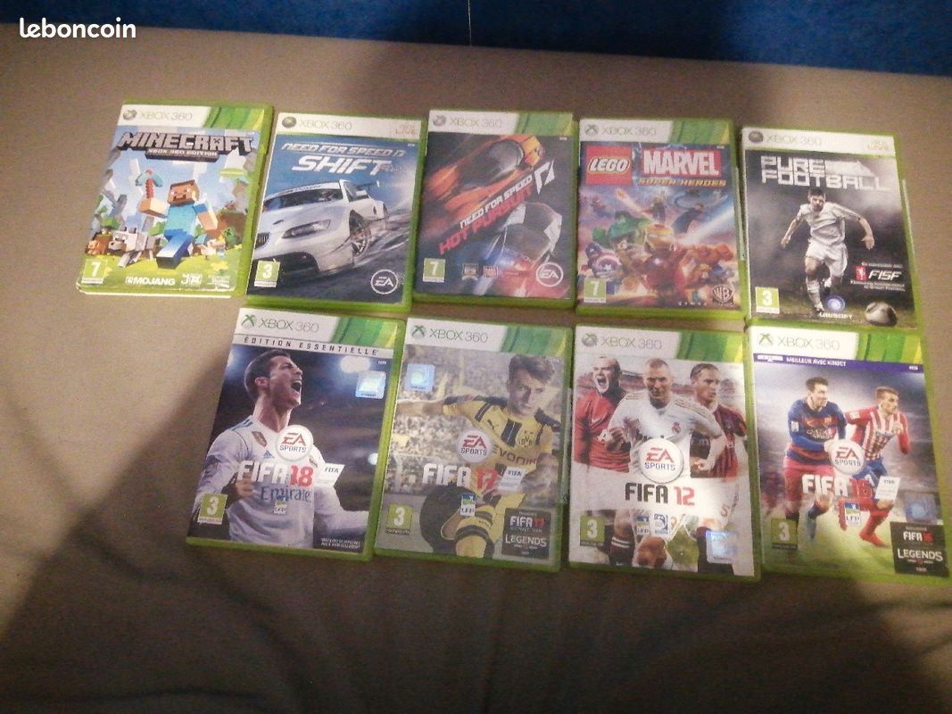 Jeux xbox 360 5 piece (image 1)