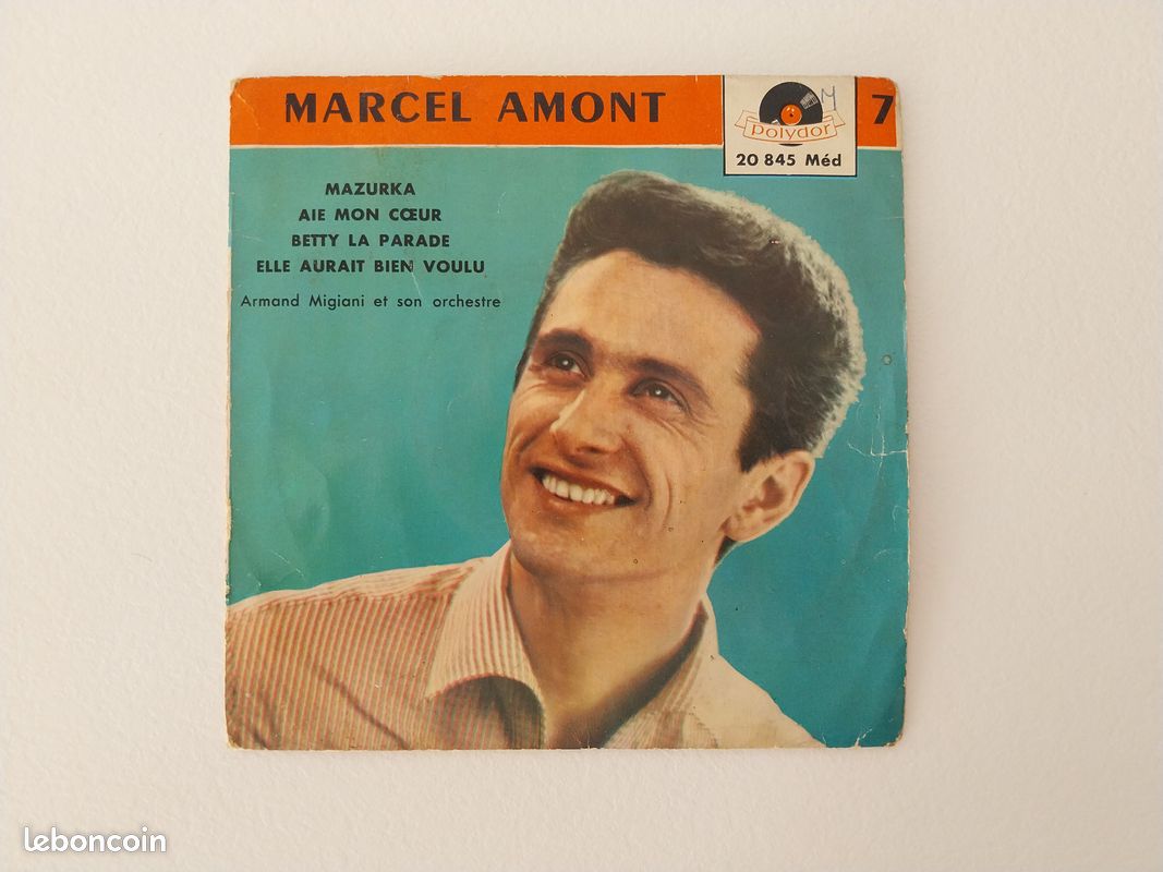 Lot 15 disques 45T chanteurs français année 70 (image 11)
