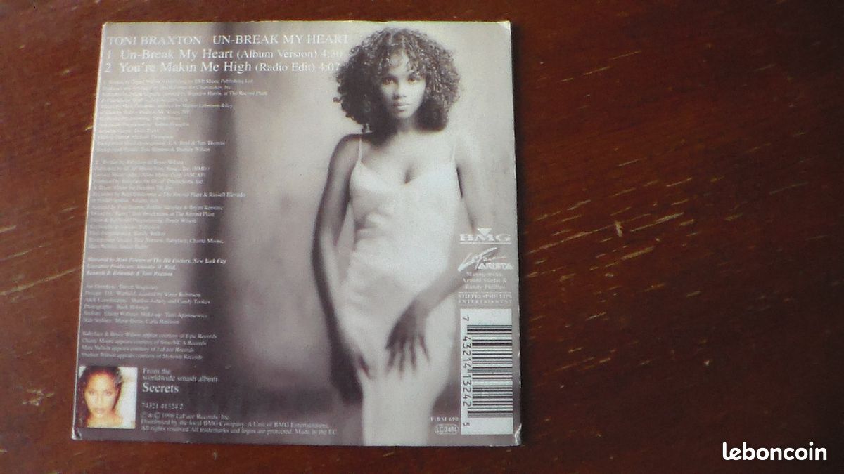 TONI BRAXTON Un Break My Heart (version originale 1996) (image 8)