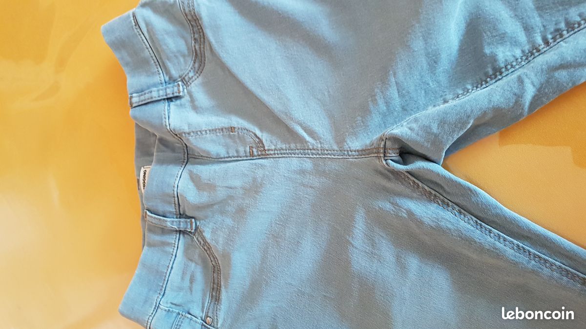 Jean tregging bleu clair (image 2)