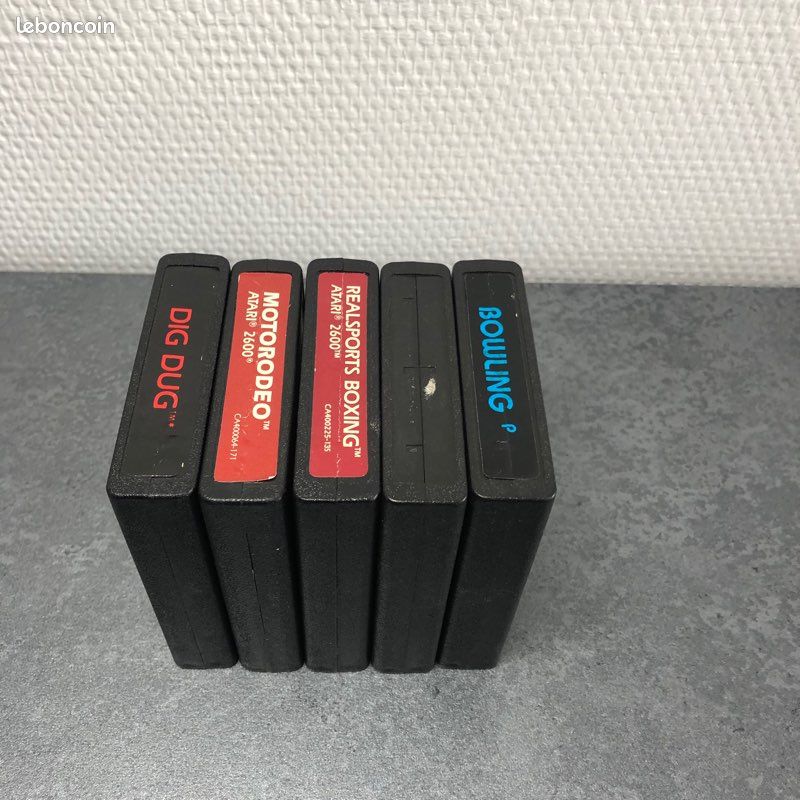 Lot De 15 Jeux Atari 2600 – Kangaroo Et Autres Classiques Arcade, PAL, Très Bon état