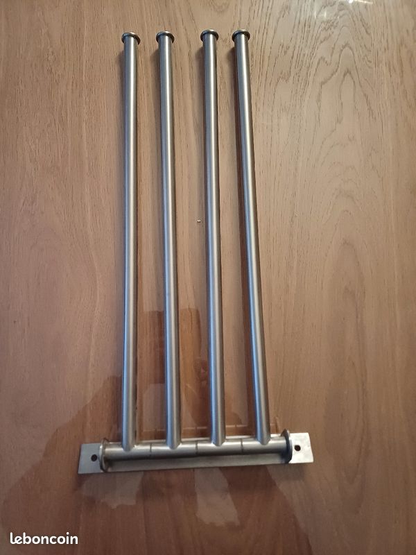 Porte serviette acier inox (image 1)