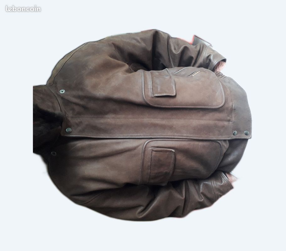 Blouson homme cuir Tb etat, de marque HELSTON'S (image 1)