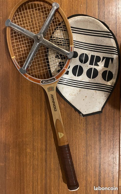 Raquette De Tennis Vintage DONNAY Mi 535 - Modèle Rétro, état Neuf Avec Défauts