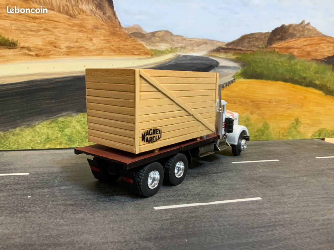 Camion Kenworth Noir à L'échelle 1/43 - Marque Eligor - Modèle 2019 - Occasion - Fabriqué En France
