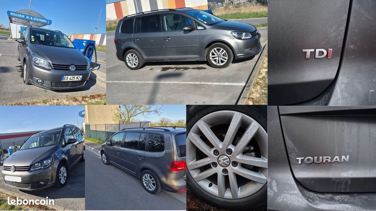 Volkswagen Touran 1.6 TDI – 2015 – 7 places – Excellent état (image 3)