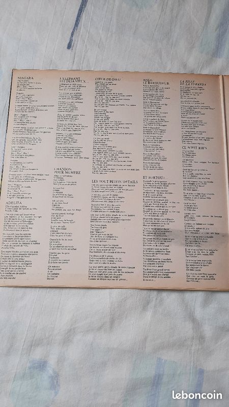 Vinyle 33 tours Julien CLERC (image 5)