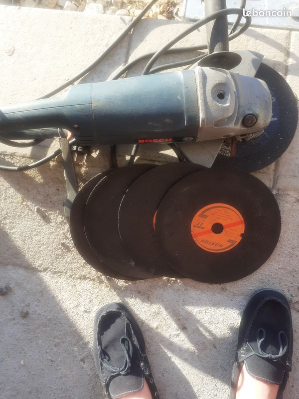 Disqueuse bosch 23 230 avec 4 disques neufs (image 2)