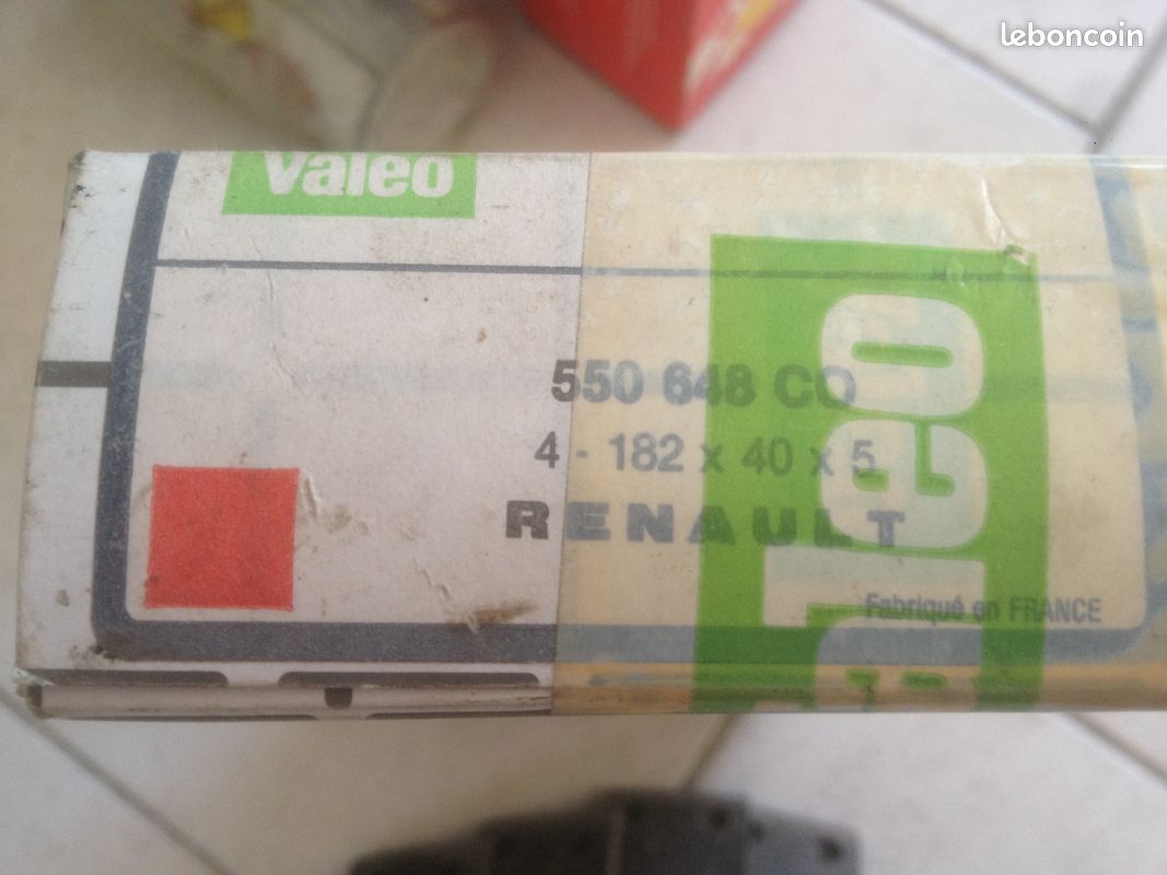 Garnitures de frein valeo 550 648 co renault (image 1)