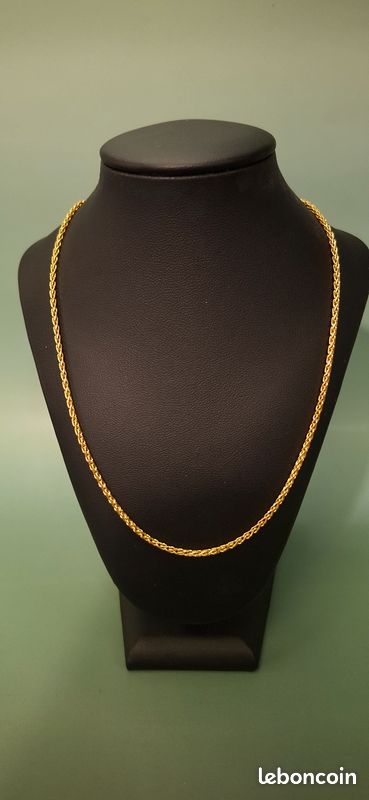 Chaîne Dinh Van En Acier Et Or 18 Carats - Bijou Massif Et élégant