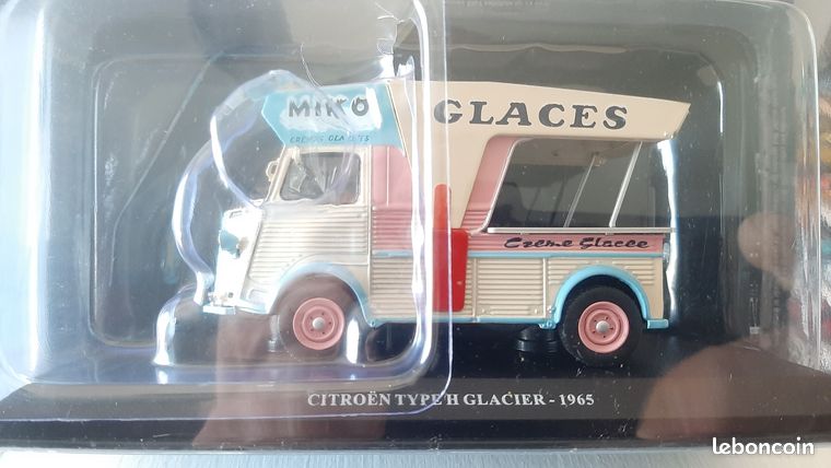 Miniature 1/43 Citroën Type H Solexine BP - État Parfait Avec Boîte