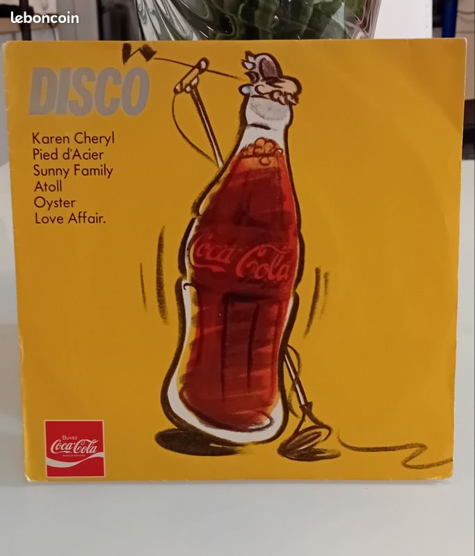 45t vinyle Disco Coca Cola (image 1)