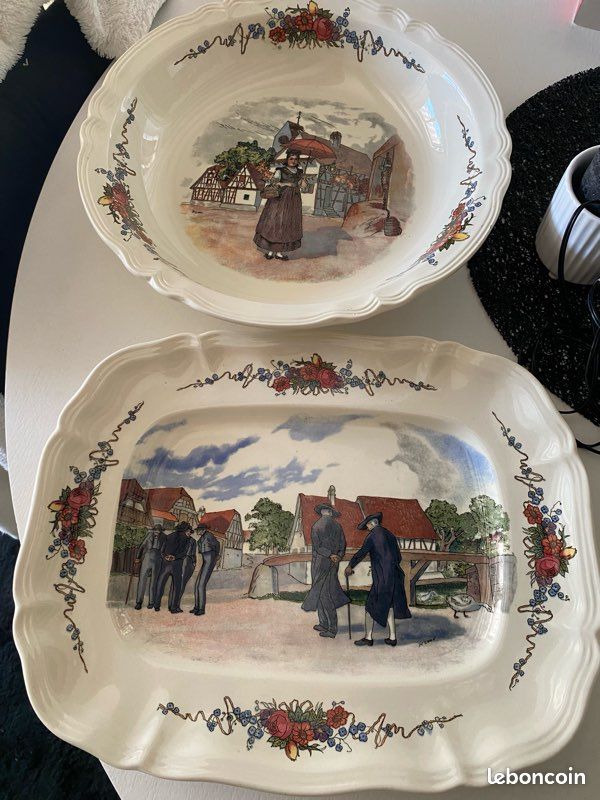 Lot vaisselle Alsacienne (image 1)