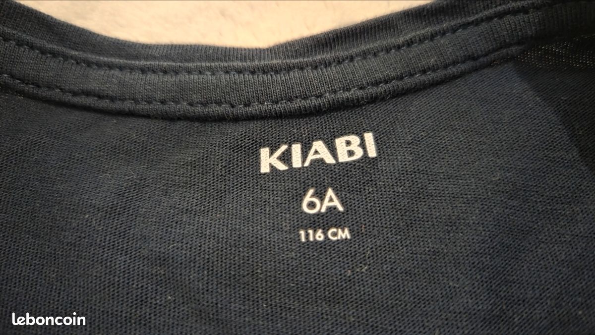 T-shirt en maille jersey imprimé - BLEU (image 3)