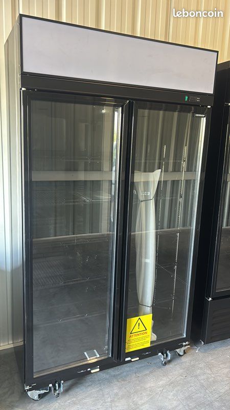 Vitrine boisson gondole Congélateur professionnel coffre coulissant bahut aht (image 4)