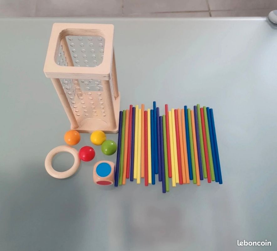 Jeu coloré en bois (image 2)