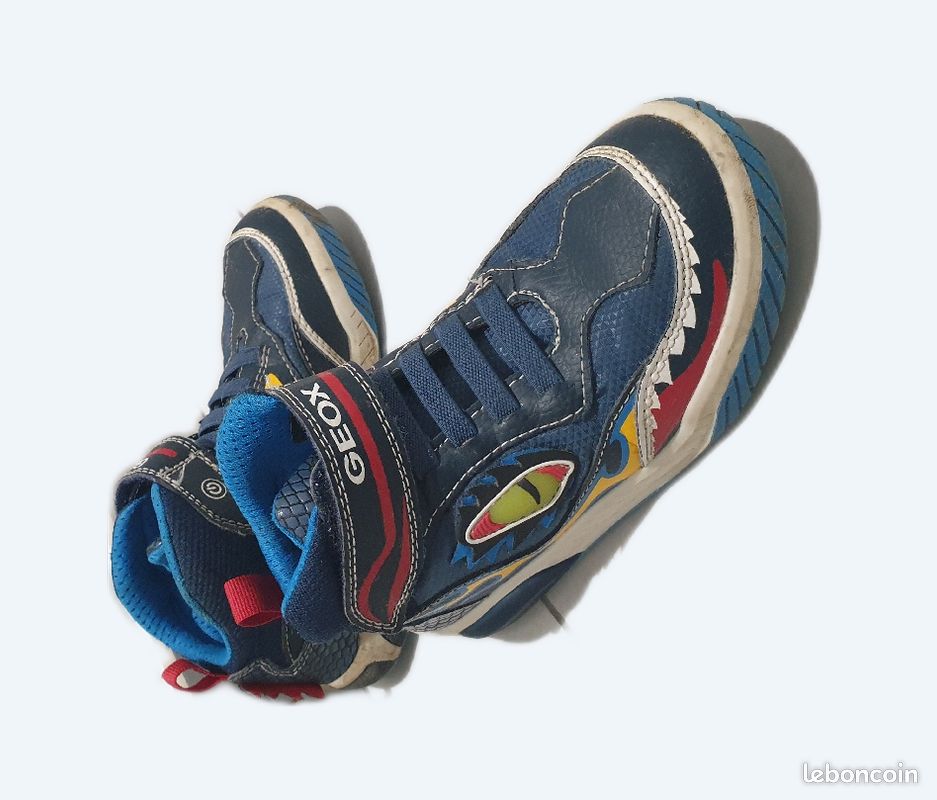 Basket montante geox dragon t31 brille dans la nuit (image 1)