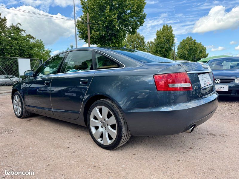 Audi a6 berline 3.2l fsi 255cv boite automatique finition ambition luxe 173.400kms 08/2007 siège électrique phares xénon gps bluetooth (image 3)