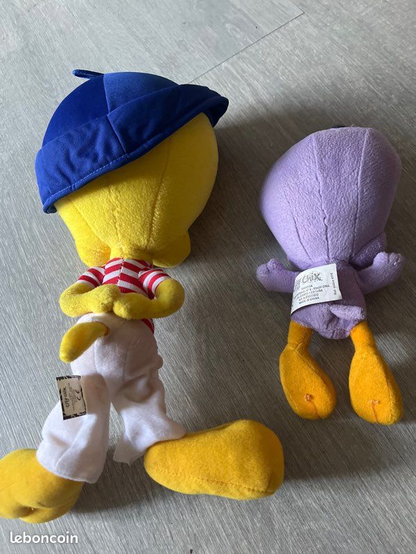 Lot de 2 peluches titi (image 2)