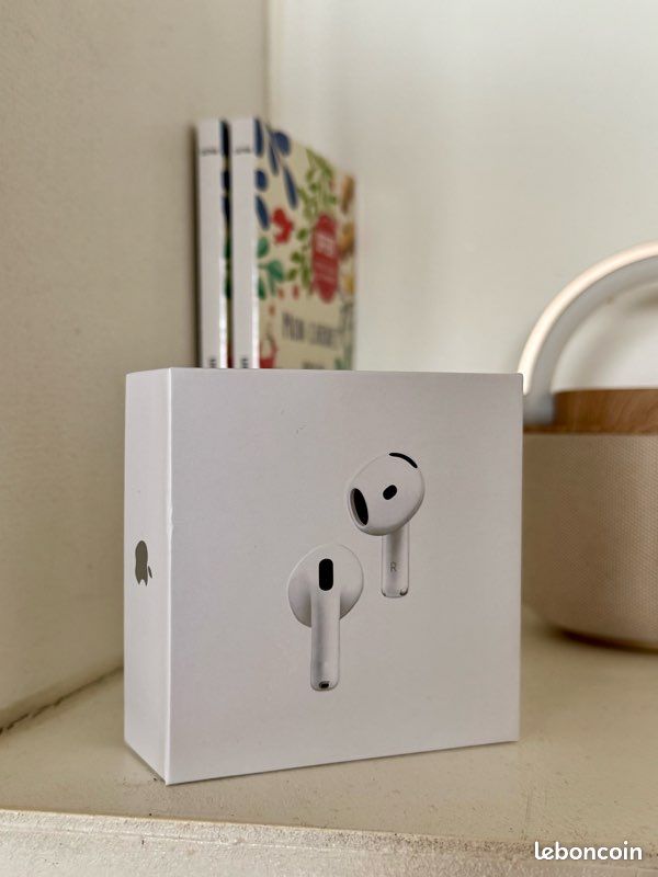 AirPods 4 Avec Réduction De Bruit Active - Apple - Blanc - Ouvert Jamais Utilisé