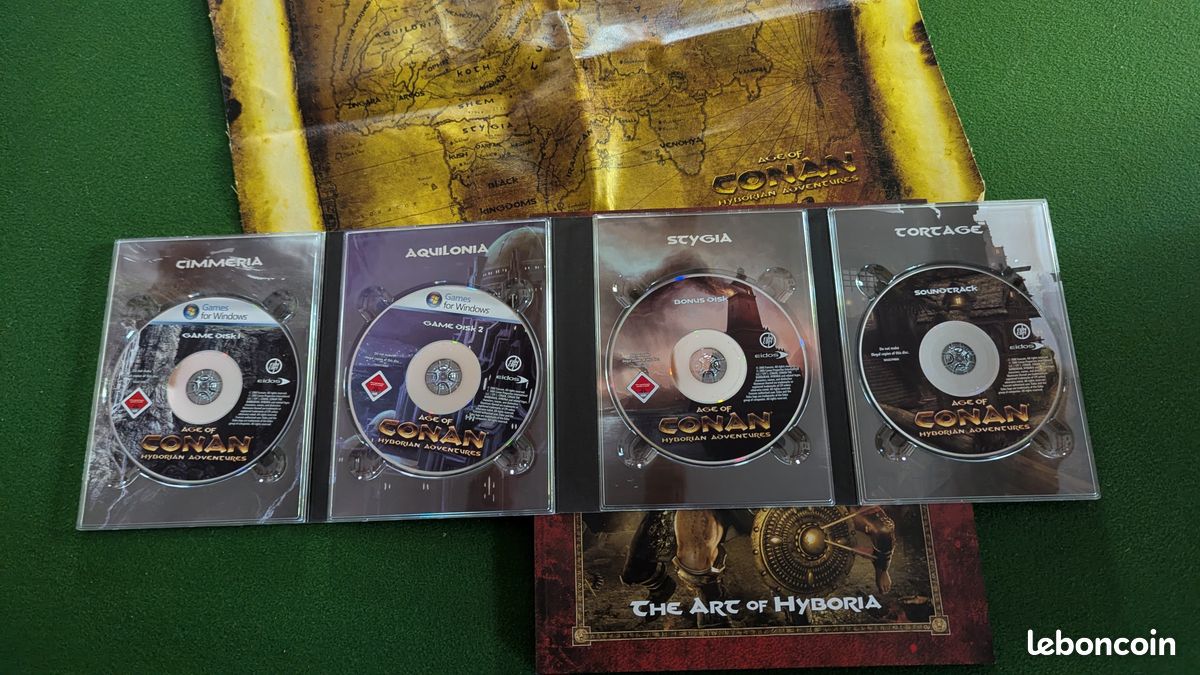 Coffret Jeu PC - Age of Conan Édition Collector Numérotée (Complet) (image 9)