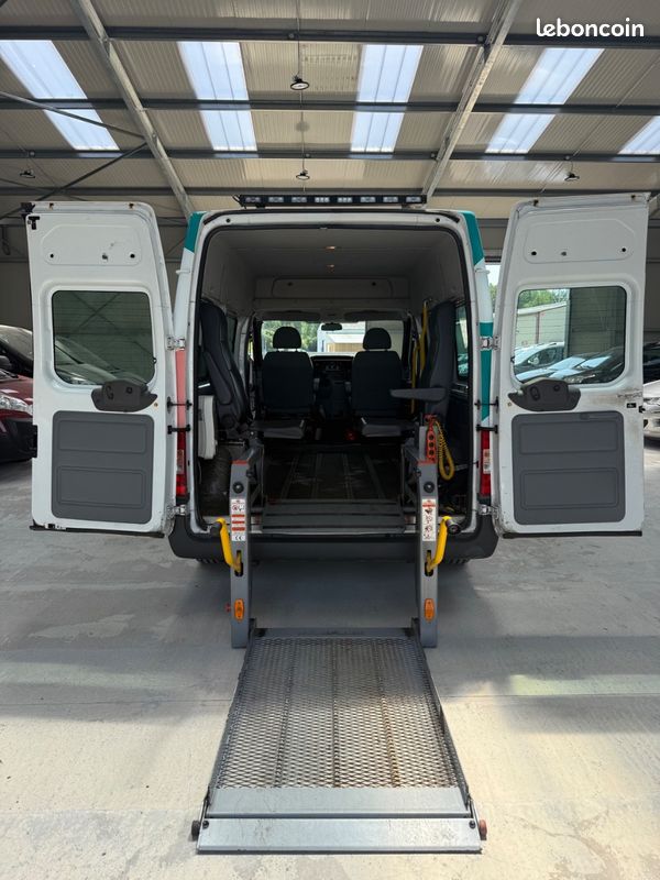 FORD TRANSIT 2.2tdci 85 TPMR tva recuperable personne a mobilité réduite vehicule propre (image 15)