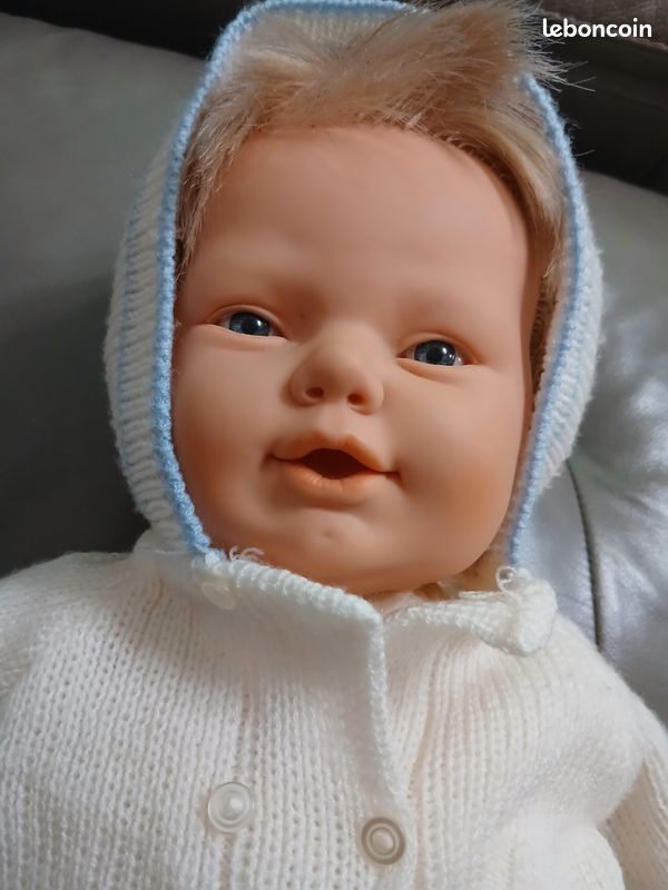 ADORABLE ANCIEN BEBE/POUPON/POUPEE PorcelaineAM 341 germany tout d