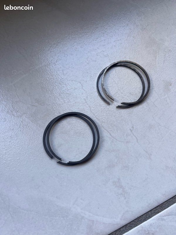 Segments x4 pour Derbi D50L ligier voiturette (image 2)