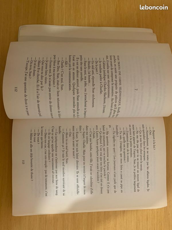 Livre ''Sans un adieu'', H.Coben 2010 (image 8)