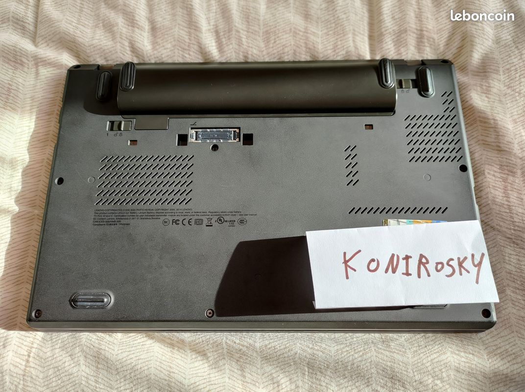 PC portable Lenovo ThinkPad X250, Intel Core i3, 8 Go RAM, SSD 256 (image 2)
