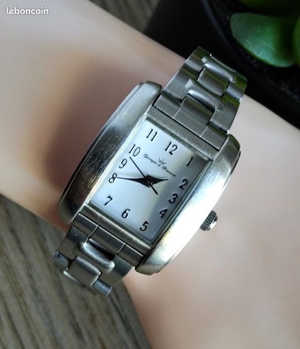 Montre Femme Younger Et Bresson Quartz Dorée - Vintage, Bracelet Neuf - France