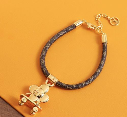 Bijoux Bracelet Louis Vuitton Keep it Beige d'occasion