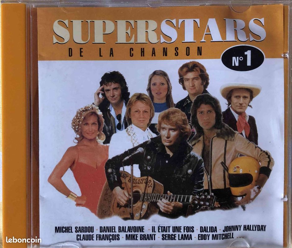 3 CD "superstars de la chanson française" (image 1)