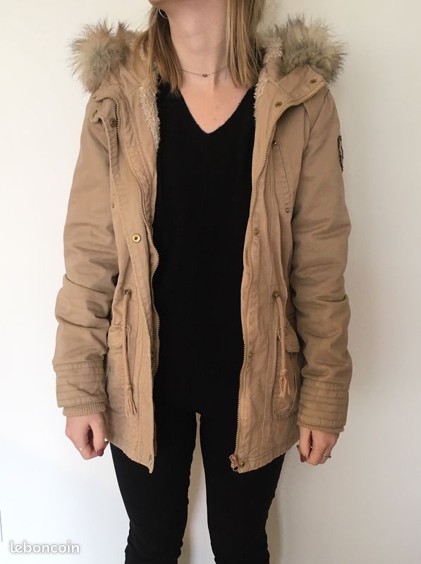 Manteau Long Kaki Pimkie Veste Parka Pimkie Kaki Parka Chaude