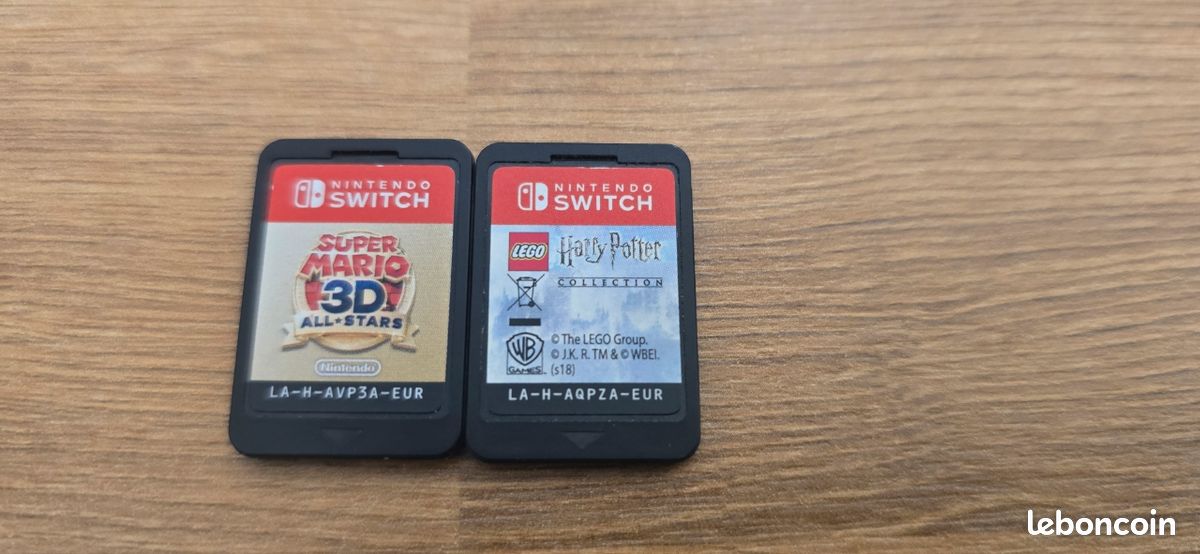 2 jeux Nintendo Switch : Mario 3d all stars + Lego Hardy Potter (image 1)