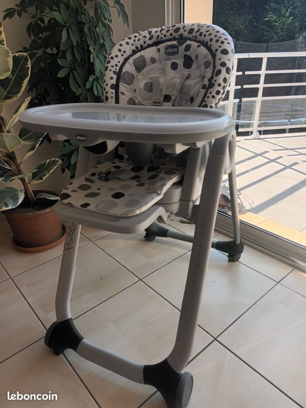 Chicco chaise haute transat Polly Progres5 (image 1)