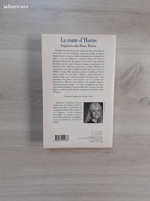 ANN 1875 : GEDGE Pauline : La route d'Horus - T3 : Seigneurs des Deux Terres - Stock (image 3)
