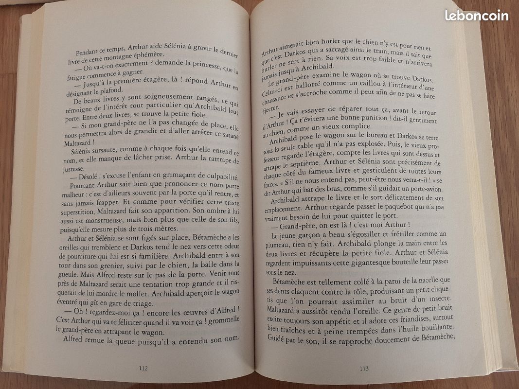 Lot de 4 livres - Intégral de Arthur et les minimoys - Luc Besson (image 8)
