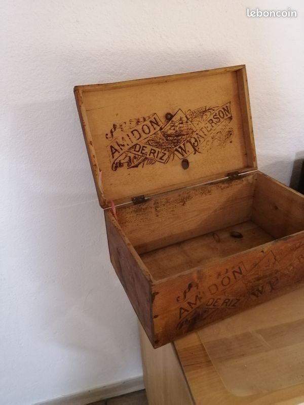 Boîte en bois ancienne (image 2)