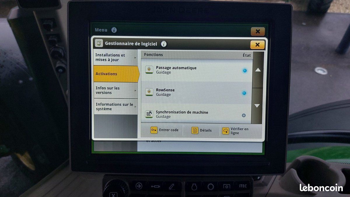 John Deere 8R340 - CommandPro50 - ILS - Freins (image 18)
