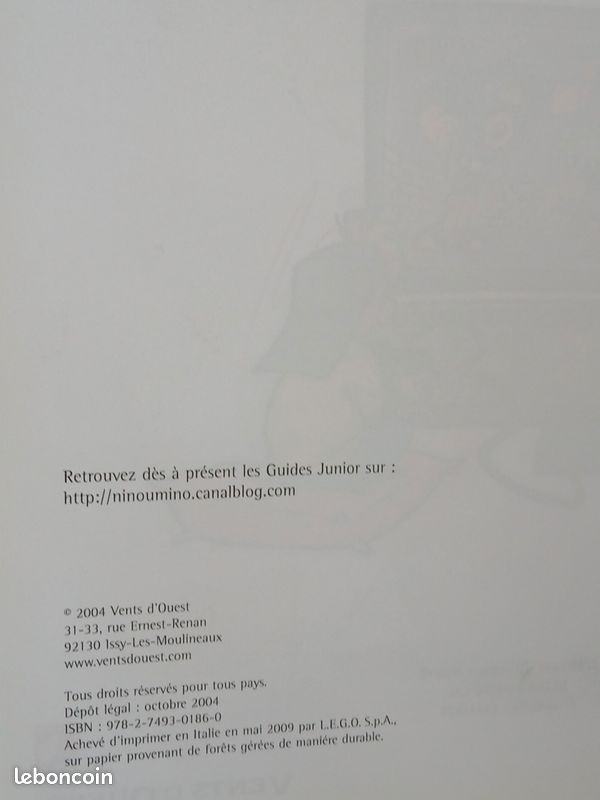 BD Le guide junior des garçons (image 8)