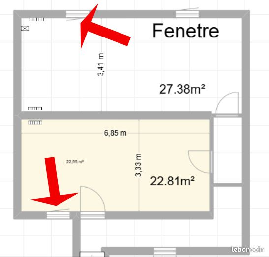 Immeuble 2 pièces 55 m² · au Coteau · 55 m² · 10 000 €