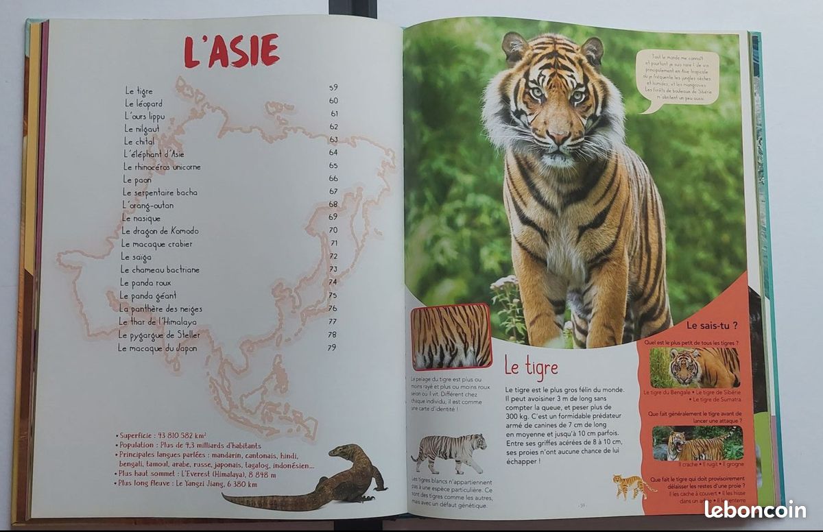 Livre mon animalier autour du monde (image 3)