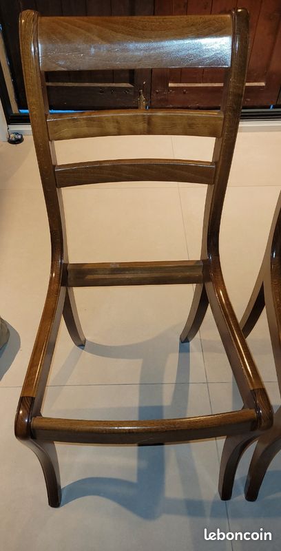 Chaise en hêtre massif très confortable comme neuve (image 4)