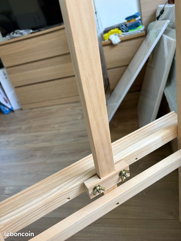 Chevalet d’atelier 3 pieds + toiles incluses (image 5)