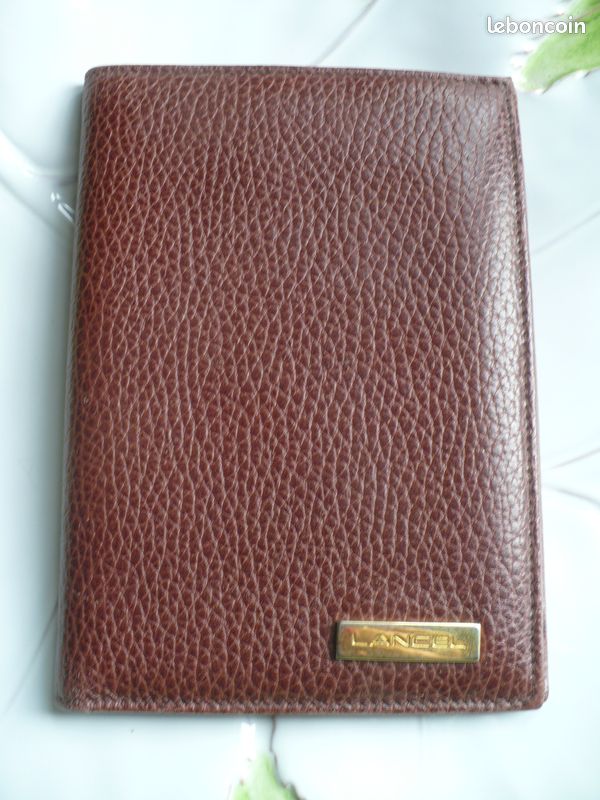 Porte feuille/Pore carte LANCEL Marron (image 1)