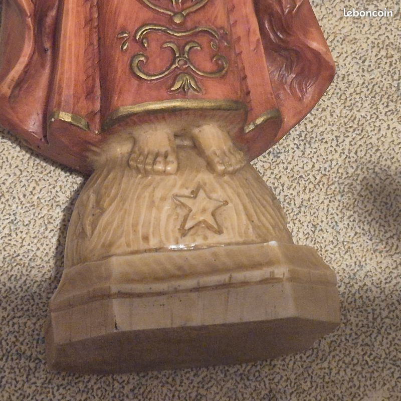 Ancienne statue en platre enfant jésus de prague (image 6)