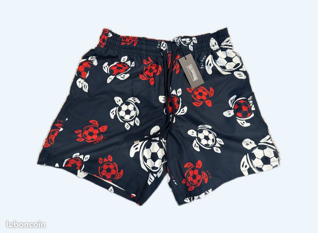 Maillot de bain short bermuda homme vilebrequin neuf (image 1)
